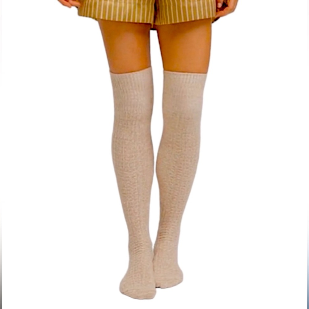 Pudus Long Sweater Socks Chaussettes Size 6-10